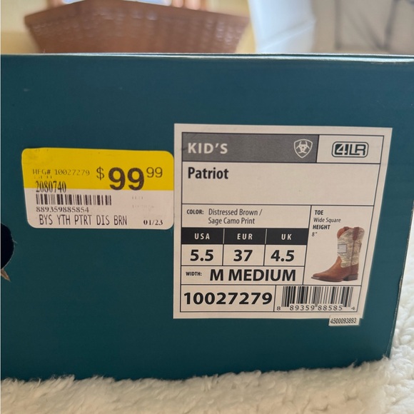 Ariat Youth Patriot Boots - Picture 4 of 4